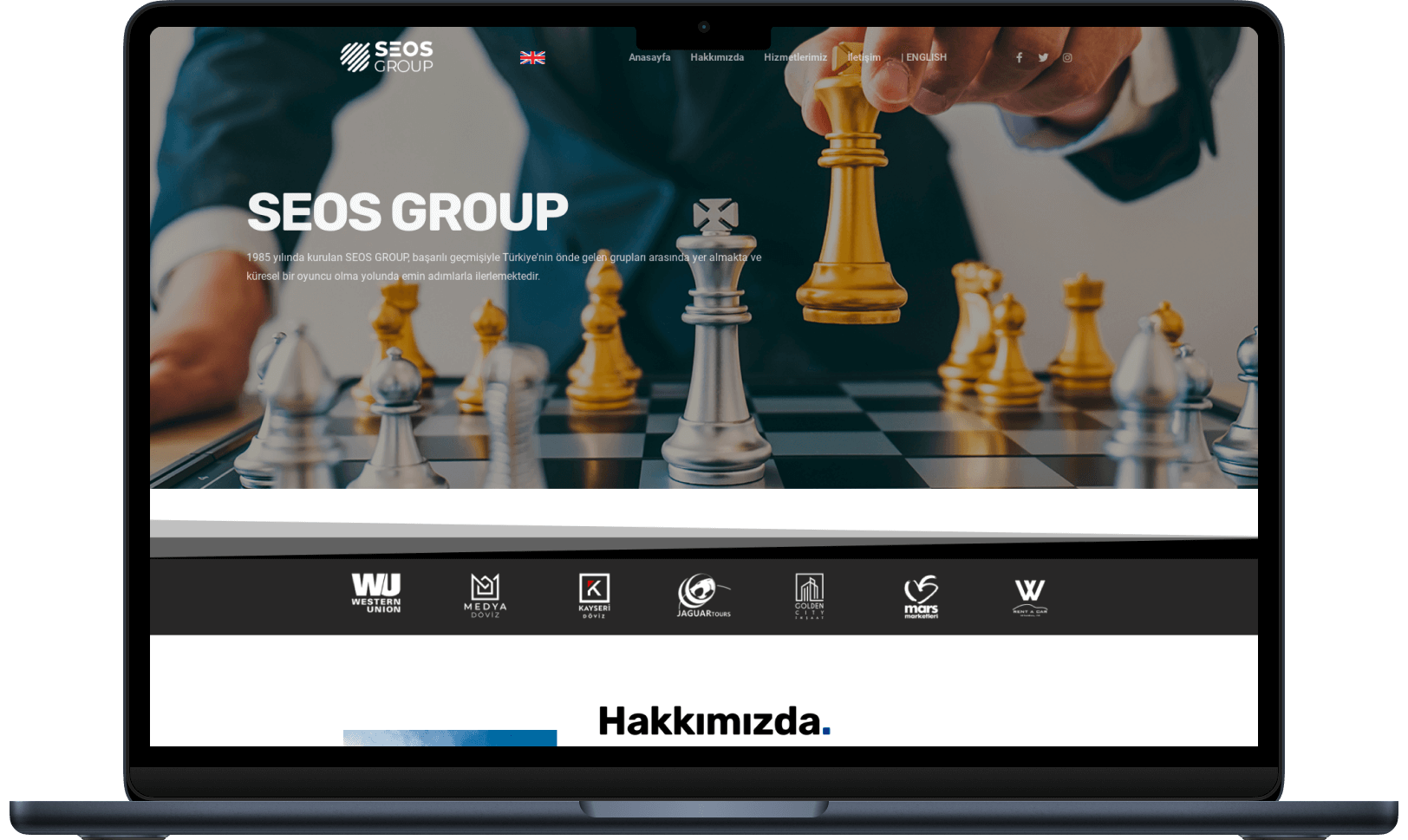 seos grup kurumsal web sitesi